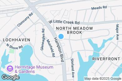 Map image of the property - 7456 Hampton Blvd