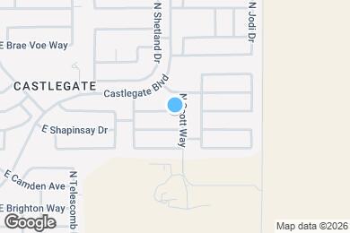 Map image of the property - 4643 E Rousay Dr