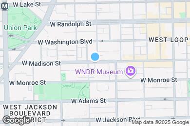 Map image of the property - 1243 W Madison St