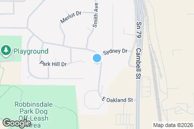 Map image of the property - 1311 E Oakland St