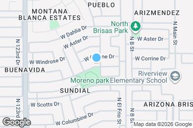 Map image of the property - 12008 W Rosewood Dr