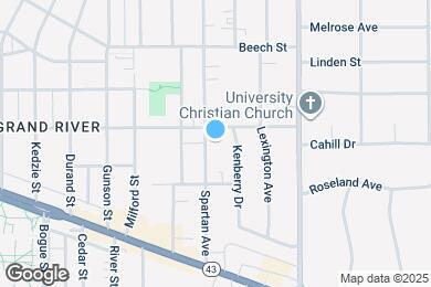 Map image of the property - 242 Spartan Ave