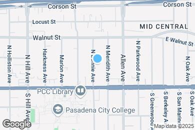Map image of the property - 88 N Bonnie Ave