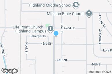 Map image of the property - 9431 Kennedy Ave