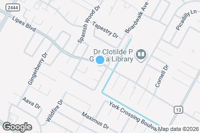 Map image of the property - 6010 Stetson Cir