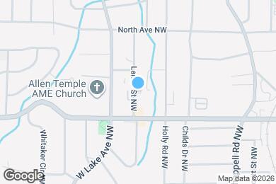 Map image of the property - 359 Lanier St NW