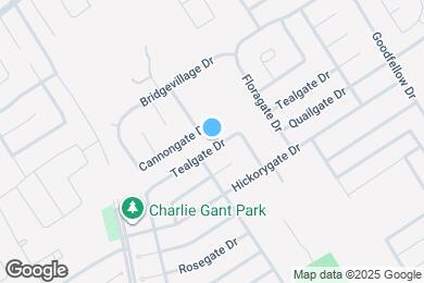 Map image of the property - 4615 Tealgate Dr