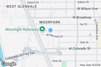 Map image of the property - 633 W Harvard St