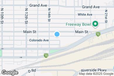 Map image of the property - 1444 Colorado Ave