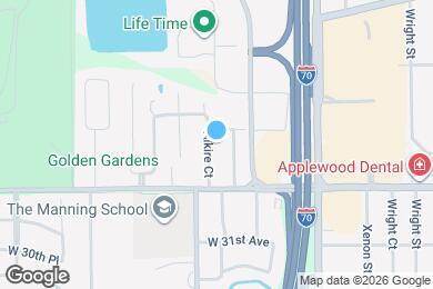Map image of the property - 3270 Alkire Ct
