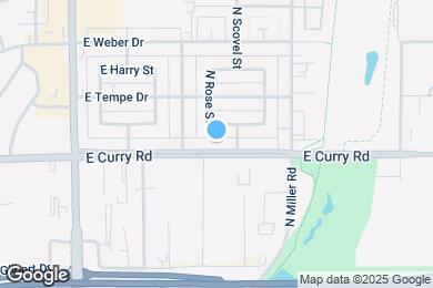 Map image of the property - 1140 E Curry Rd