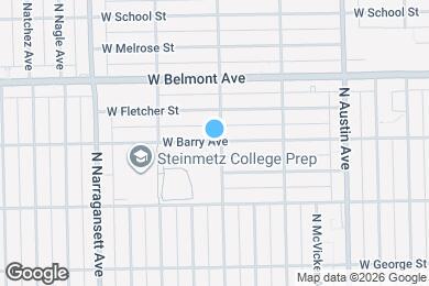Map image of the property - 622.5 W Barry Ave