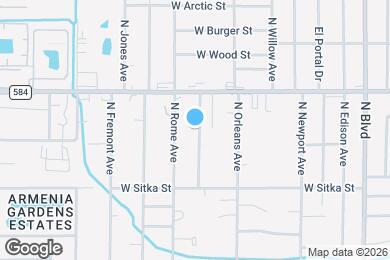 Map image of the property - 8212 N Dakota Ave