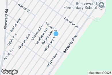 Map image of the property - 1221 Windward Ave