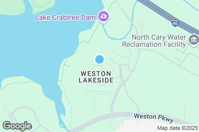 Map image of the property - Weston Lakeside Apartments