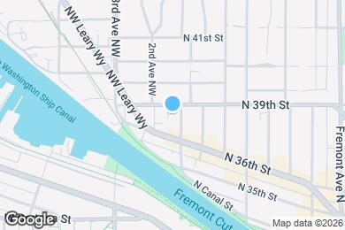 Map image of the property - 3629 1st Ave NW