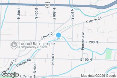 Map image of the property - 529 E 200 N