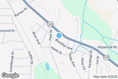 Map image of the property - 916 Brooklyn Ave