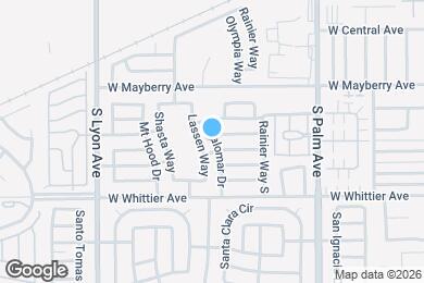Map image of the property - 631 Palomar Dr