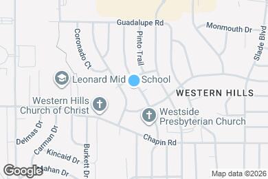 Map image of the property - 3558 Paint Trail