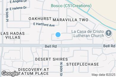 Map image of the property - 5924 E Woodridge Dr