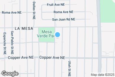 Map image of the property - 520 Tennessee St NE