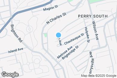 Map image of the property - 672 Chester Ave