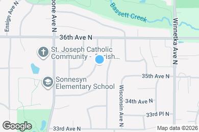 Map image of the property - 3500 Yukon Ave N