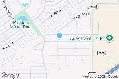 Map image of the property - 1106 N 7th St
