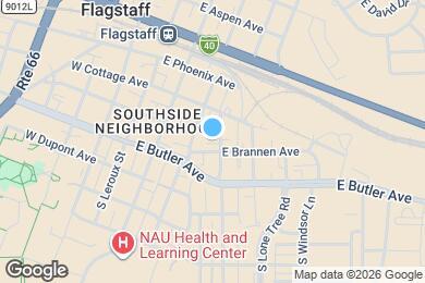 Map image of the property - 119 S O'Leary St