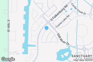 Map image of the property - 8507 White Poplar Dr