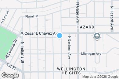 Map image of the property - 319 N Rowan Ave