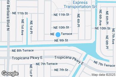 Map image of the property - 317 NE 9th St