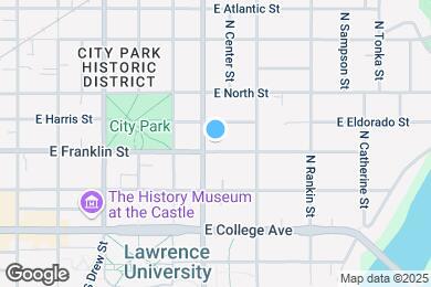 Map image of the property - 710 E Franklin St