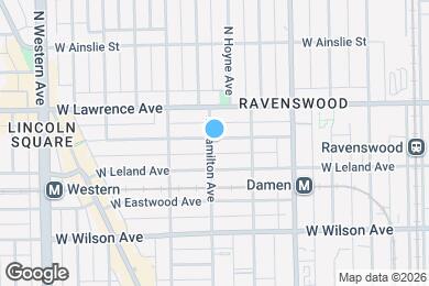 Map image of the property - 2135 W Giddings St
