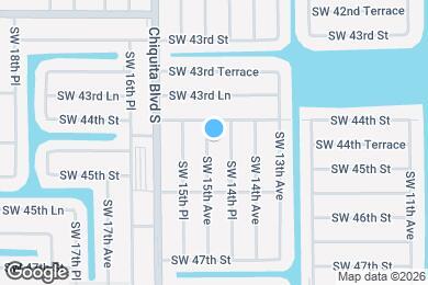 Map image of the property - 4413 SW 15th Ave