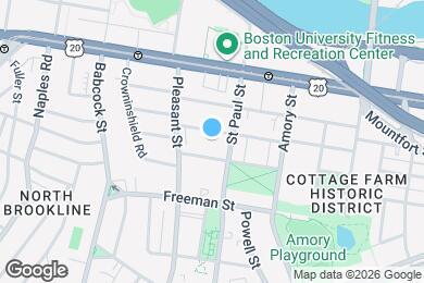 Map image of the property - 324 Saint Paul St