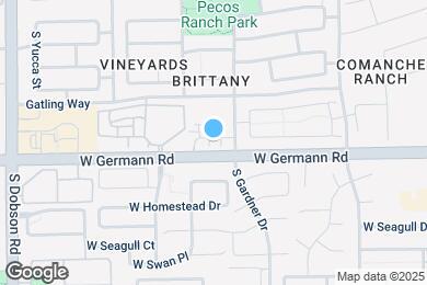 Map image of the property - 1545 W Marlin Dr
