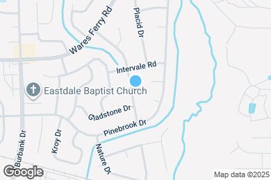 Map image of the property - 416 Fieldbrook Dr