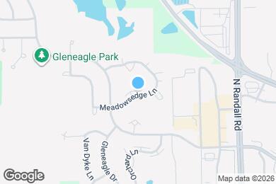 Map image of the property - 1522 Meadowsedge Ln