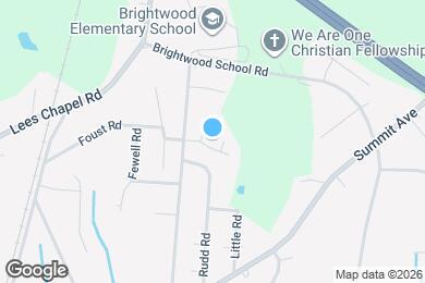 Map image of the property - 1907 Foust Rd