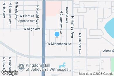 Map image of the property - 6809 N Sterling Ave
