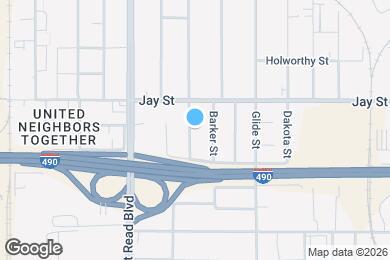 Map image of the property - 46 Halford St