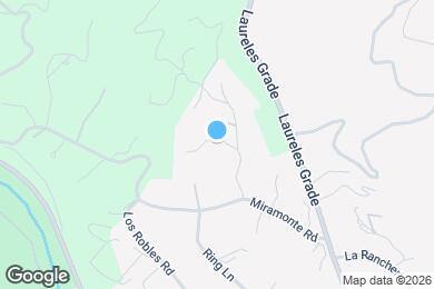 Map image of the property - 17 Encina Dr