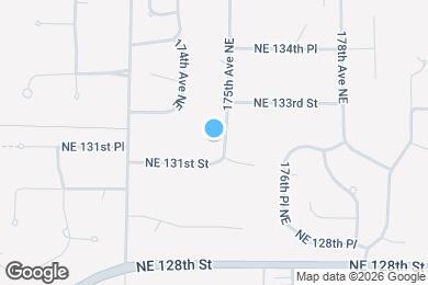 Map image of the property - 13111 175th Ave NE