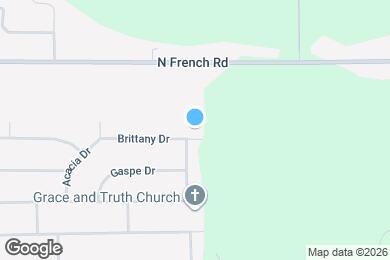 Map image of the property - 100 Brittany Dr