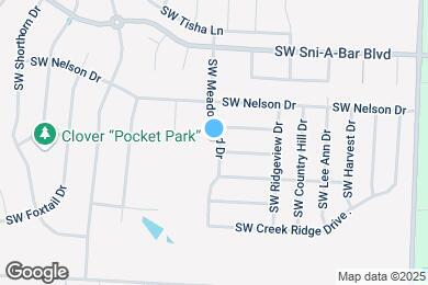 Map image of the property - 820 SW Meadowood Dr