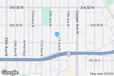 Map image of the property - 115 19 1/2 Ave N