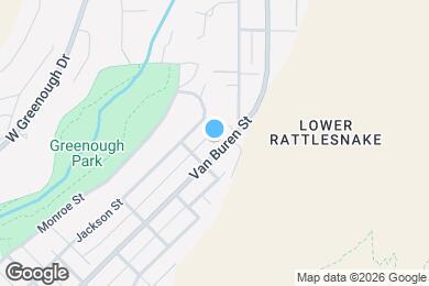 Map image of the property - 1525 Van Buren St
