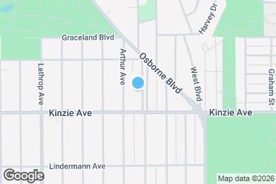 Map image of the property - 808 Blaine Ave